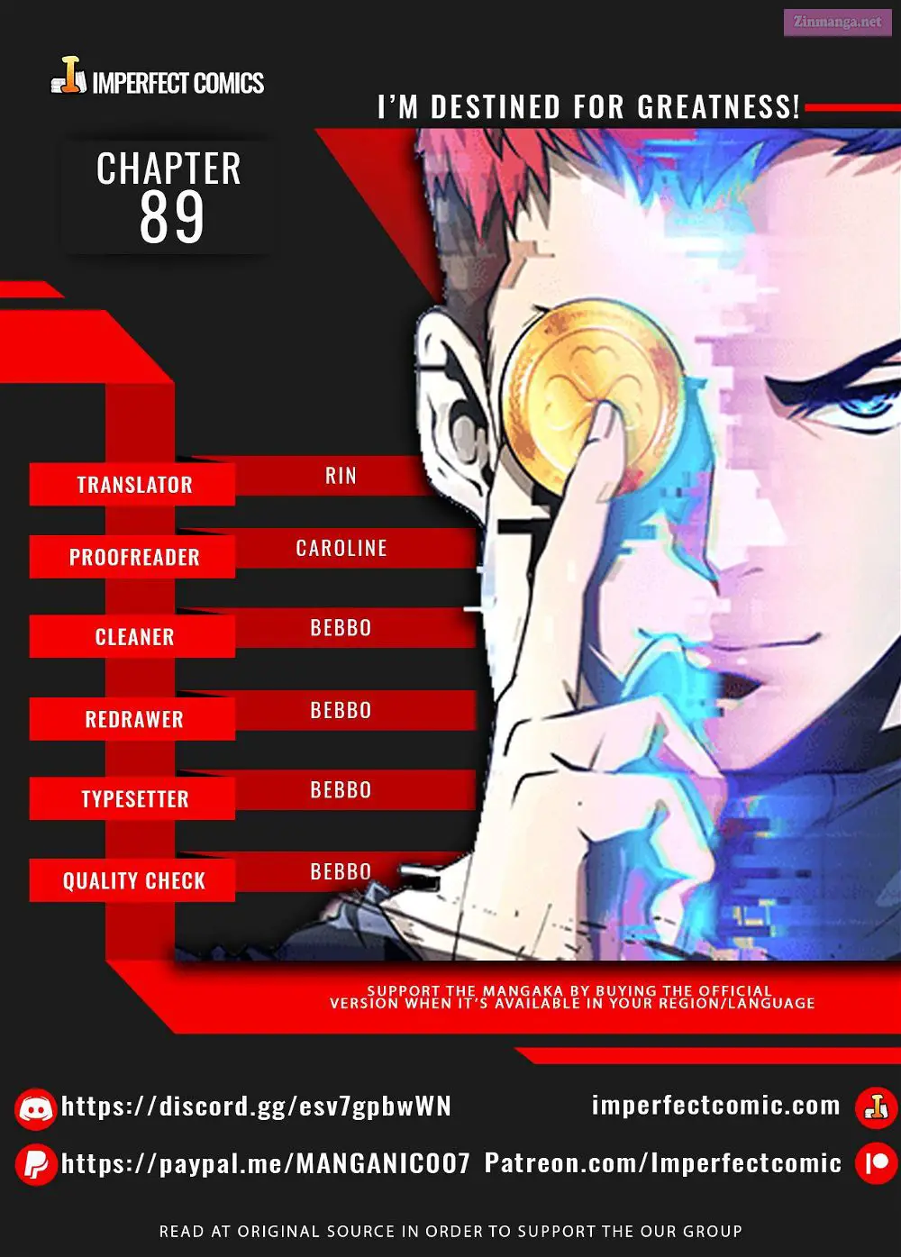 I’m Destined For Greatness! Kainu Manga Chapter 89 Page 1