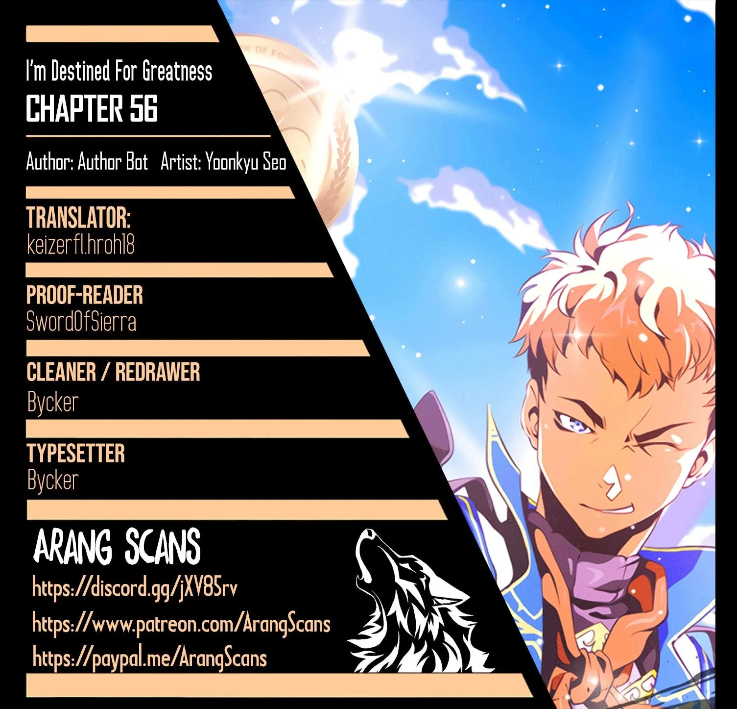 I’m Destined For Greatness! Kainu Manga Chapter 56 Page 1