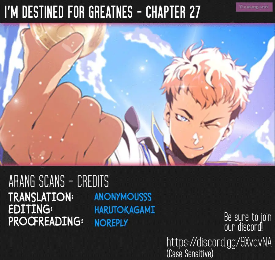 I’m Destined For Greatness! Kainu Manga Chapter 27 Page 1