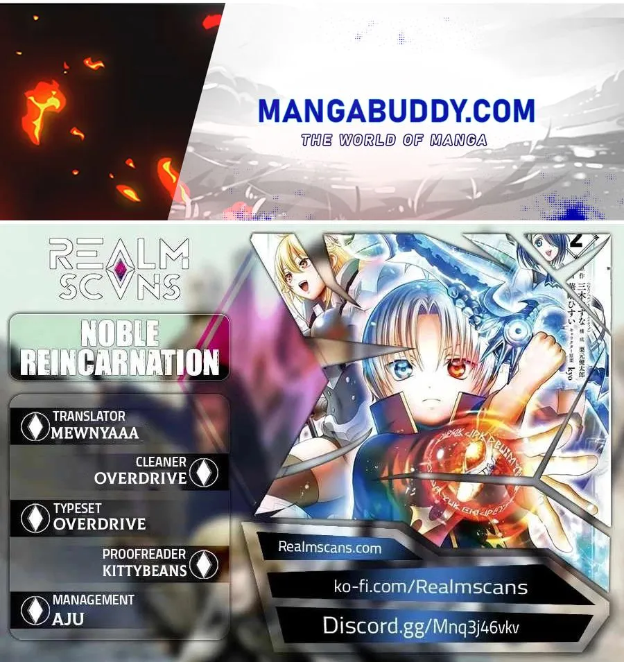 Noble Reincarnation ~Blessed With the Strongest Power From Birth~ Kainu Manga Chapter 24.2 Page 1