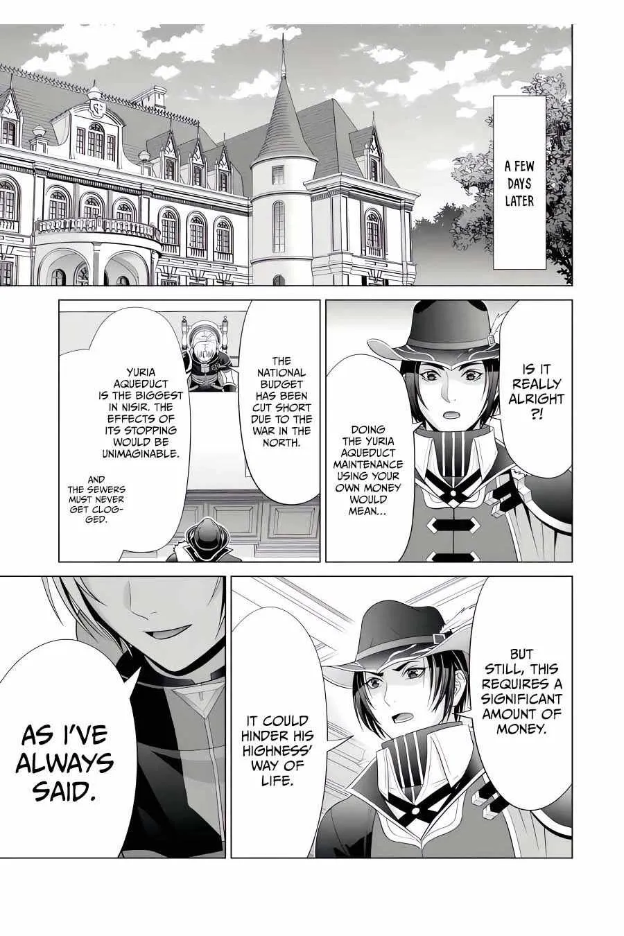 Noble Reincarnation ~Blessed With the Strongest Power From Birth~ Kainu Manga Chapter 24.1 Page 8