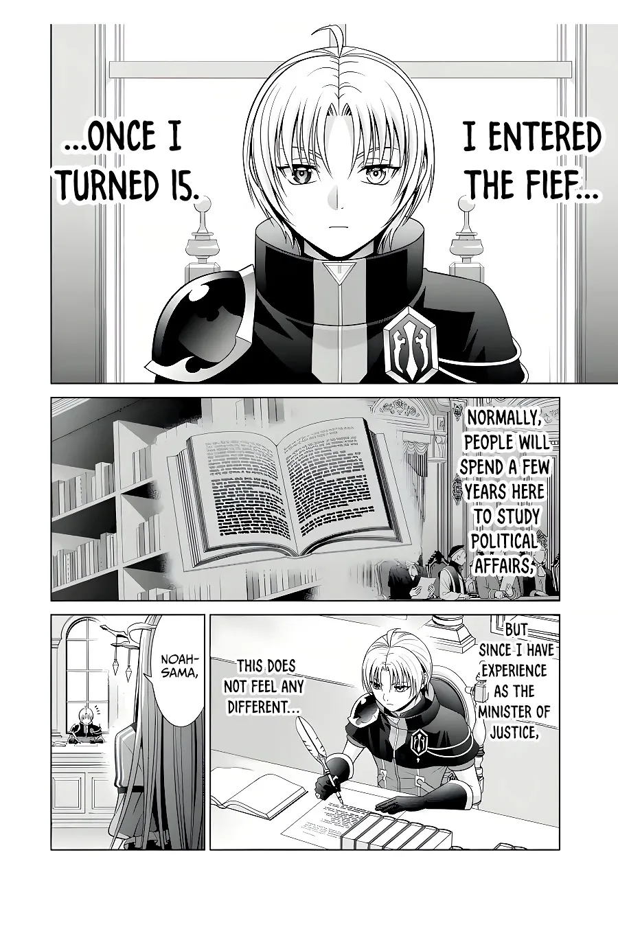 Noble Reincarnation ~Blessed With the Strongest Power From Birth~ Kainu Manga Chapter 21 Page 3