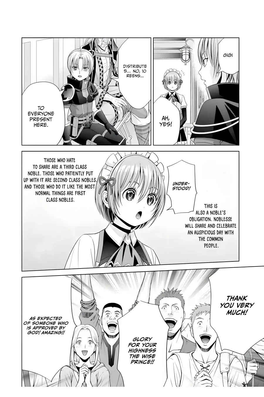 Noble Reincarnation ~Blessed With the Strongest Power From Birth~ Kainu Manga Chapter 18 Page 35