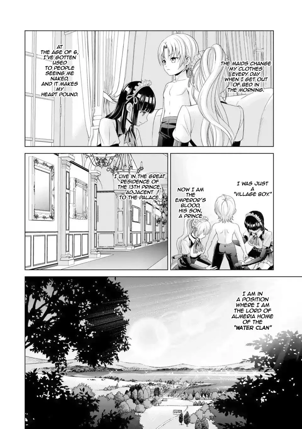 Noble Reincarnation ~Blessed With the Strongest Power From Birth~ Kainu Manga Chapter 1.1 Page 12