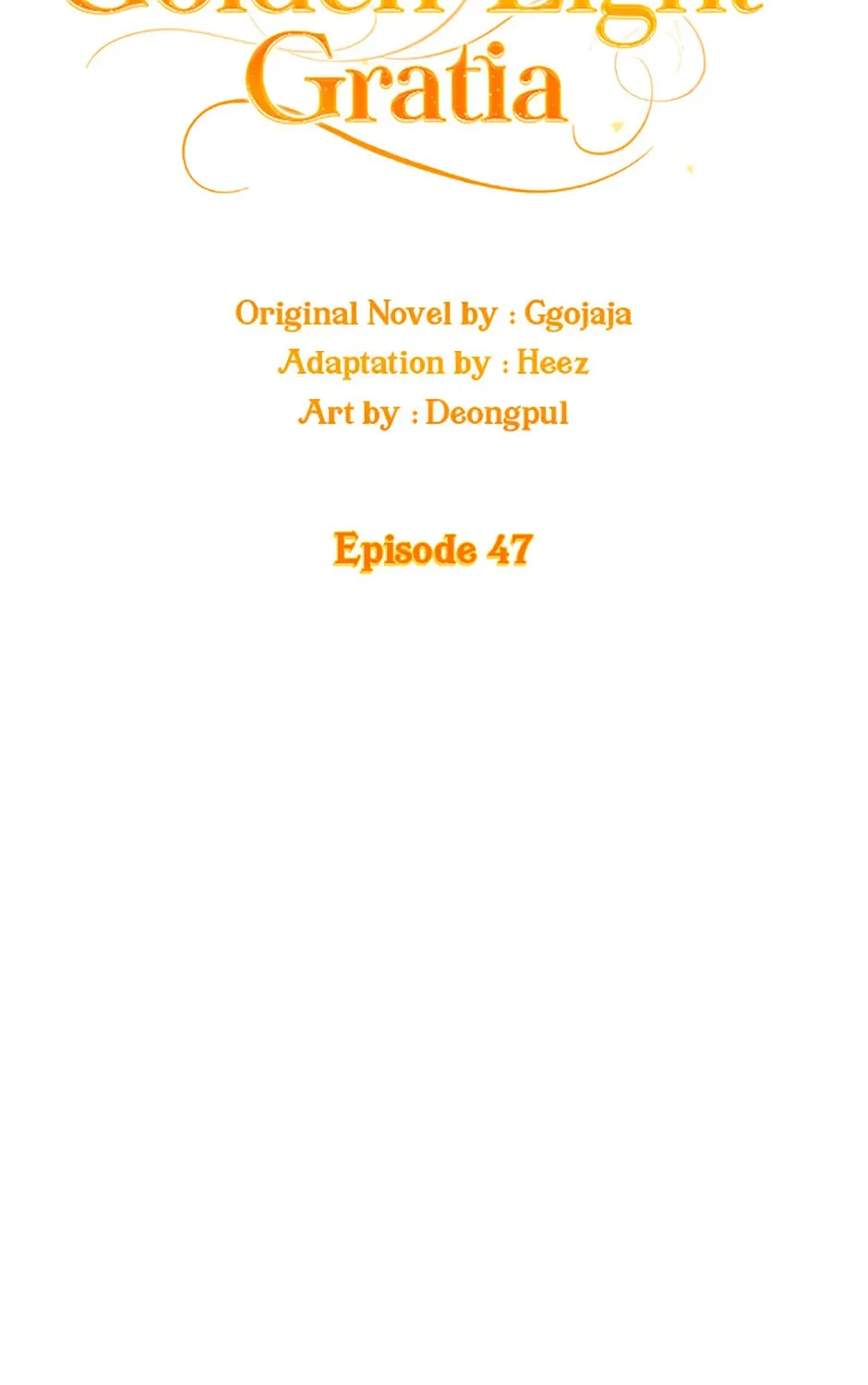 Golden Light Gratia, The Child Loved By God Kainu Manga Chapter 47 Page 46