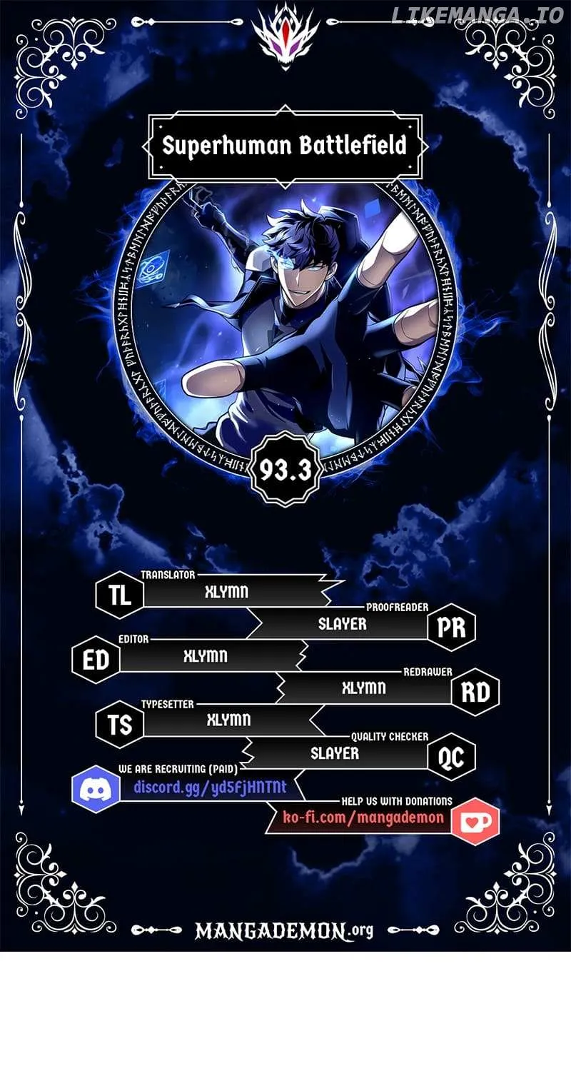 Superhuman Battlefield Kainu Manga Chapter 93.3 Page 2