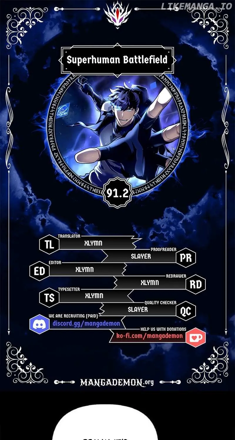 Superhuman Battlefield Kainu Manga Chapter 91.2 Page 2